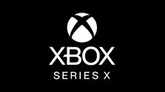 the xbox logo on a black background with white letters that read,'xbox series xx '