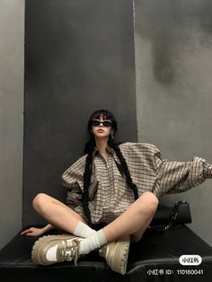 Looks Street Style, Tomboy Fashion, Lookbook Outfits, Fashion Poses, Aesthetic Outfits, Asian Fashion, Cute Fashion, Look Fashion