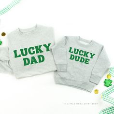 Cute matching tees for dad and his little dude! Only at littlemamashirtshop.com. Valentines Graphic Tee, St Patricks Shirt, Kids Valentines Shirts, Block Fonts, Block Font, Toddler Valentines, Raising Boys, Valentines Day Shirts