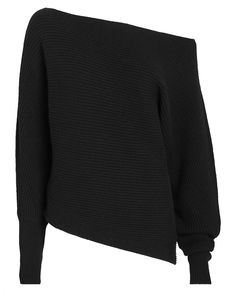 INTERMIX Jacqueline Off-The-Shoulder Sweater Collage Elements, Fashion Collage, Extra Long Sleeves, Off Shoulder Sweater, Fit Ideas, Clothing Inspiration, Dolce E Gabbana, Style Outfits, Shoulder Sweater