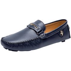 Product information:
 

Material: Microfiber leather
 
 Style: fashion and simplicity
 
 Features:Solid color
 
 Colour: blue, black, brown


 Size Information:
 
 
 
 

Packing list:

Shoes*1
 pair


  
 

Product Image: Blue Leather Loafers For Fall, Casual Blue Leather Shoes For Office, Flat Shoes Men, Men's Fashion Casual, Leather Moccasins, Isle Of Man, Flats Shoes, Leather Style, Mens Fashion Shoes