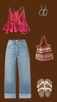 Fun Outfits, Cleaning Day, Boho Aesthetic, Day Outfit, Cute Simple Outfits, Really Cute Outfits, Casual Style Outfits