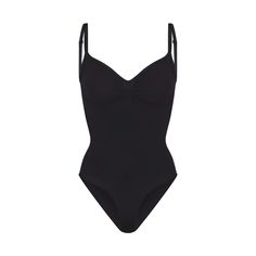 FITS EVERYBODY PUSH-UP BRA | CLAY Sculpting Push-up Bodysuit With Built-in Bra, Seamless Sculpting Bodysuit Underbust, Sculpting Seamless Underbust Bodysuit, Elegant Underwire Shapewear With Seamless Construction, Elegant Seamless Underwire Shapewear, Elastane Underwire Shapewear Bodysuit, Underwire Elastane Bodysuit Shapewear, Body Suit Shapewear, Sculpting Bodysuit With Built-in Bra And Underbust Design