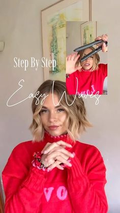 Beach Waves With Straightener, The Undone, Beach Waves, Scrunchies, Instagram A, Step By Step, The Beach, My Style, Hair Styles