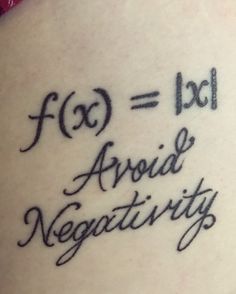 Tattoo Ideas Physics, Math Related Tattoos, Maths Tattoo Ideas, Stay Positive Tattoo, Physics Tattoo Ideas