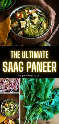 the ultimate saag paneer recipe is ready to be eaten