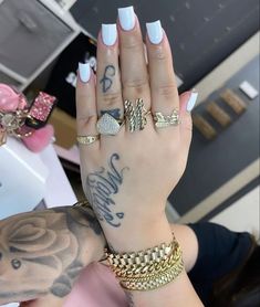 #follow #acrylics #nails #nailart #nailstagram #beautyblog #blogging #blogger #blog Valentines Nails Designs Short, Nails Designs Short, Valentines Nails Designs, Acrylics Nails, Designs For Short Nails, Statement Nail, Dope Jewelry Accessories, Short Square Acrylic Nails, Long Acrylic Nails Coffin