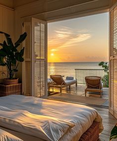 Morning Bedroom, Estonia Tallinn, Light Green Walls, Bright Morning, Natural Homes, Dream Beach Houses, Dream Beach, Beach Bungalows, Beach Villa