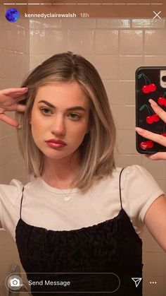 Hair Inspiration Color, Cut My Hair, Hair Inspo Color, Grunge Hair, Shoulder Length Hair, Aesthetic Hair