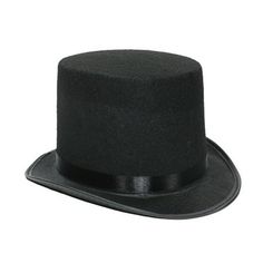 Features: Outstanding out from the crowd with our classical and elegant felt magician top hat. Perfect for adding a touch of sophistication and mystery to your taste. Crafted with attention to detail, our hats feature eye catching designs such as tall crowns and wide brims, ensuring you make a visual impact wherever you go . Suitable for adults&kids who appreciate fashion and want to outstanding from the crowded. Our hats are designed for those who value elegant and personality. Whether it is a Halloween Party Felt Hat, Formal Black Brimmed Costume Hats And Headpieces, Black High Crown Costume Hat For Formal Occasions, Black Formal Costume Hat With Curved Brim, Formal Black Costume Hats With Curved Brim, Black High Crown Hat For Formal Occasions, Formal Black Brimmed Costume Hat, Formal Black High Crown Costume Hat, Winter Party Top Hat With Curved Brim