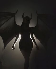 darkness, art, nude, silhouette, shadow, girl, portrait, one, mammal, woman, surreal, backlit, model, erotic, naked, two, adult, light, breast Succubus Quotes, Demon Core, 천사와 악마, Demon Wings, Female Demons, Alt Aesthetic, رعب نفسي, Goth Art