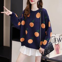 Fashion Orange Sweater PN3759 ●Size: Length 63 cm,bust 126 cm,shoulder 60 cm,sleeve 46 cm. ●Material:cotton (Please allow 1-3cm differs due to manual measurement.As different computers display colors differently,the color of the actual may vary slightly from the above images.Thanks for your understanding.) ●About Shipping: We attach great importance to the orders of each customer and parcel delivery. 1.Processing time: 2-3 business days. 2.Shipping time: 10-15 business days to US, please allow 3-4 weeks shipping to other country.(Shipping times can be affected by variable customs clearance times or public holidays.) Orange Long Sleeve Sweater For Spring, Blue Cotton Sweater For Fall, Orange Cotton Sweater For Spring, Orange Long Sleeve Cotton Sweater, Fall Cotton Orange Sweater, Orange Sweater, Parcel Delivery, Orange Sweaters, Customs Clearance