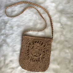 The Body Of The Bag Is About 10” Long. Small Lightweight Bag With Long Braided Strap To Wear Crossbody For Busy Outdoor Days. I Purchased This From A Small Boutique A Few Weeks Ago But Never Used. Light Brown/Dark Tan Crochet Raffia With Zippered Top And One Pocket Inside. Perfect Easy Beachy Bag While You’re On The Go This Summer! Tags: Free People Beach Boho Raffia Rattan O’neill Billabong Roxy Summer Purse Handbag Tote Light Brown Beach Bag With Adjustable Strap For Vacation, Bohemian Light Brown Bag For Vacation, Beach Crochet Crossbody Bag With Adjustable Strap, Eco-friendly Crossbody Straw Bag For Beach, Bohemian Light Brown Shoulder Bag For The Beach, Summer Vacation Light Brown Shoulder Bag, Light Brown Straw Beach Bag With Adjustable Strap, Natural Straw Crossbody Bag For Beach Season, Light Brown Straw Bag With Adjustable Strap For Beach