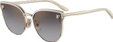 Classic Cartier Sunglasses For Formal Occasions, Elegant Cartier Sunglasses With Mirrored Lenses, Classic Cartier Tinted Sunglasses, Cartier Gold Sunglasses With Tinted Lenses, Luxury Gold Cartier Sunglasses, Cartier Sunglasses, Cartier Panthere, Eye Shapes, Grey Lenses