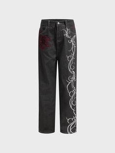 Come to Kollyy to buy Jeans at a discounted price, SPU: 48Q15JE99988C, Color: Black, Elasticity:No Elasticity, Material:Denim. Buy Jeans, Black Bottom, Bottom Jeans, Block Style, Denim Color, Type Of Pants, Black Bottoms, Colored Denim, Pants Jeans