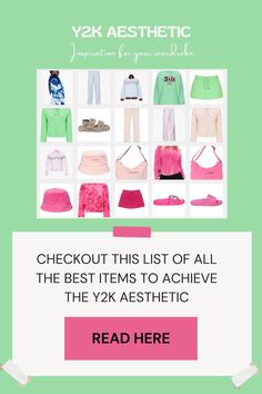 Pink, green, beige and blue Y2K aesthetic fashionable outfits. Y2k Tracksuit, 2000s Fashion Trends