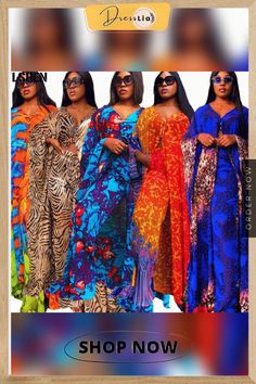 Summer African Clothesfor Women Two Piece Set Dashiki Fashion Long Dress Sets Pants Suits Outfits Party Dresses Plus Size Multicolor Maxi Length Sets For Party, Spring Party Printed Kaftan, Summer Party Printed Kaftan, Summer Party Kaftan With Print, Bohemian Maxi Sets For Vacation, Non-stretch Summer Party Sets, Bohemian Party Sets For Spring, Multicolor Free Size Party Dress, Bohemian Long Sets For Parties