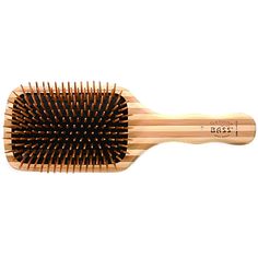 Our Green Brush Series of Style & Detangle brushes use 100% Bass select premium natural bamboo pins with a radius tip for extra comfort and are expertly designed to glide smoothly through the hair for a clean even finish Detangle Hair Brush, Detangle Hair, Wooden Brush, Detangling Hair Brush, Natural Hair Oils, Detangling Brush, Hair Detangler, Bamboo Handles, Hair Follicle