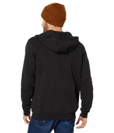 This rugged sweatshirt brings the style and comfort for every adventure. Its cozy fleece-blend fabric keeps you warm, while the attached hood and front zip ensure wind and snow stay out. Hand-warmer pockets and ribbed knit details add functionality and style. At just 31' long, it fits comfortably over layers without bulk. With its durable cotton-poly blend, reinforced seams and woven tag, this sweatshirt is made to last through years of wear—the perfect piece to showcase your outdoor spirit on I Carhartt Sweatshirt, Carhartt Sweatshirts, Rugged Style, Logo Tag, Carhartt Mens, Three Piece, Hand Warmers, Men's Clothing, Ribbed Knit