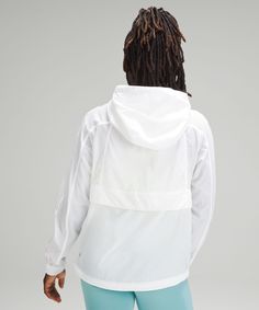 No Need For A Day Pack. This Lightweight Jacket Converts Into A Belt Bag For Easy, Hands-Free Carrying. Keep It Close For When The Weather Shifts And You Need An Extra Layer. Designed For Casual. Classic Fit Falls Away From Your Body With Room For Layering. Back Vent Strategically Placed To Provide Airflow. Cinchable Hem. Pack It Into The Hood To Create A Belt Bag. Hand Pockets With Hidden Phone Sleeve. | Hood Lite Jacket Autumn Jacket Women, Gym Fashion, Lululemon Jacket, Packable Jacket, Lululemon Women, Women's Coats & Jackets, Women's Coats, Leggings Shop, Lightweight Jacket