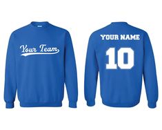 These puff vinyl designs are the latest trend and rightfully so. This listing gives you the option to customize your sweatshirt. 1. Choose your size and sweatshirt color from the drop down menus. 2. Leave your team mascot and design color in the personalization box. See the listing photos for sweatshirt and design color options. Add to cart! Any questions? Feel free to ask!! Unisex Gildan 50/50 cotton polyester blend. Wash instructions: Machine wash cold with like colors. Hamg dry for best resul Cheap Men's Shirt With Team Name, Cheap Sweatshirt With Team Name For Fans, Puff Vinyl, Personalized Tshirt, Team Mascots, Baseball Shirt, Extreme Heat, Team Name, Latest Trend