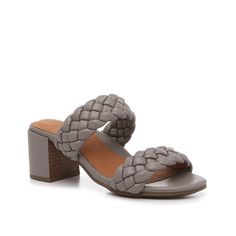 Gentle Souls-Charlene Sandal Slide into effortlessly chic summer style with the Charlene sandal from Gentle Souls. The braided straps complement the block heel for timeless appeal while the plush footbed keeps you comfortable all day. Chic Summer Style, Braided Strap, The Block, Summer Style, Block Heels, Open Toe, Summer Fashion, Slip On, Style Inspiration