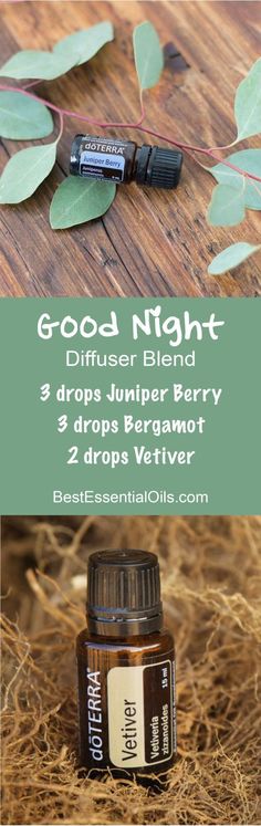 Good Night doTERRA Diffuser Blend Sleeping Essential Oil Blends, Juniper Berry Essential Oil, Doterra Diffuser, Doterra Diffuser Blends, Doterra Oil, Berry Good, Oils For Sleep