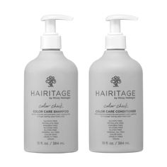 PRICES MAY VARY. Hair in need of color therapy? Hairitage Color Check Color Care Shampoo and Conditioner Set to the rescue! Specially formulated with UV filters to lock in hair color and prevent color washout, oxidation, and fade. This color-enhancing hair shampoo and conditioner replenishes moisture, detangles strands, and leaves hair feeling smooth, soft, and silky for a salon-fresh look. Protect your hair color sun damage and save your strands as your hair will feel healthier and your color w Heritage Hair Products, Girls Christmas Presents, Hair Shampoo And Conditioner, Christmas Presents For Girls, Boo Baskets, Color Safe Shampoo, Shampoo And Conditioner Set, Wishlist 2024, Total Beauty