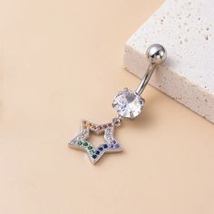 Buying Option: - $16.99 for Single Piece----------- DESCRIPTIONS ------------ Color: Silver- Pattern: #1 - #5- Gauge: 14G - 1.6mm- Bar (Post) Length: 10mm- Stainless Steel Ball: 5mm- Materials: 316L Stainless Steel, CZ, Cubic Zirconia- SKU: HSPJ855- 316L Stainless Steel is hypoallergenic, generally safe for sensitive skin. Mismatched Earrings Studs, Bar Post, Elegant Gothic, Ring Heart, Navel Ring, Basic Jewelry, Nose Rings Hoop, Crystal Hoop Earrings, Climber Earrings