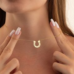 "Personalized Horseshoe Necklace, Lucky Necklace, Gold Horseshoe Necklace, Animal Paw Necklace, Christmas Gift for Women, Gift for Her S H O W ∙ Y O U R ∙ S T Y L E 𝒰 𝒩 𝐼 𝒬 𝒰 𝐸 ♥️ Customize your jewelry only for yourself and create your design. Wear it either for everyday use or for special occasions. 𝒫 𝐸 𝑅 𝐹 𝐸 𝒞 𝒯 ∙ 𝒢 𝐼 𝐹 𝒯 ♥️ Make your friends or family happy with this exclusive gift. 𝑀 𝐼 𝒩 𝐼 𝑀 𝒜 𝐿 𝐼 𝒮 𝒯 ∙ 𝒟 𝐸 𝒮 𝐼 𝒢 𝒩 ♥️ Wear this jewelry with joy and show your Horseshoe Shaped Engraved Jewelry Gift, Engraved Horseshoe Jewelry For Gift, Engraved Horseshoe Jewelry Gift, Personalized Horseshoe Necklace For Gift, Gold Horseshoe Charm Necklaces As Gift, Gold Horseshoe Charm Necklace For Gift, Gold Horseshoe Charm Necklace As Gift, Gold Horseshoe Necklace For Gift, Horseshoe Necklace Gold