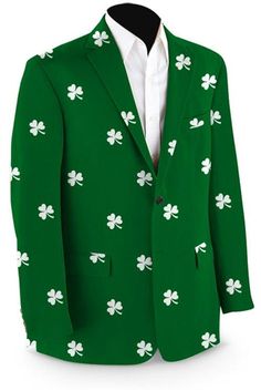 Mens Sport Coats by Loudmouth Golf - Shamrocks. Buy it now @ ReadyGolf.com Mens Sport Coats, Mens Sport Coat, Golf Gear, Sport Coats, Men's Apparel, Mens Golf, Sport Coat