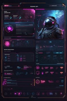 an image of a futuristic space station dashboard