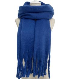 Cosy Plain Blanket Tassel Scarf     Size: 45cm x 195cm (Approximately)     Material: 100% Acrylic     Cosy thick blanket scarf Colour: Royal Blue Royal Blue Blanket, Personalized Scarves, Thick Blanket, Tassel Scarf, Blue Blanket, Blanket Scarf, Shawls And Wraps, Winter Scarf, Scarf Wrap