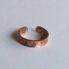 Copper Wave Toe Ring Indie Jewelry, Toe Ring, Ring Color, Toe Rings, Jewelry Accessories, Copper, Women Jewelry, Ring, Women Shopping