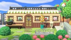 an animal crossing game is shown in this screenshot