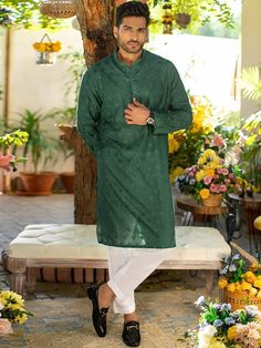 Designer soft self moss green chikan embroidered kurta Comes with white pajama Mens Kurta Pajama USA Georgetown Texas TX USA Designer Kurta Pajama for Groom Green Long Sleeve Sherwani For Transitional Season, Green Long Sleeve Kurta For Transitional Season, Green Dabka Detailed Long Sleeve Sherwani, Green Long Sleeve Sherwani With Dabka, Green Long Sleeve Dabka Sherwani, Green Long Sleeve Traditional Wear For Eid, Green Naqshi Sherwani For Eid, Green Sherwani With Naqshi For Eid, Green Sherwani With Dabka For Eid