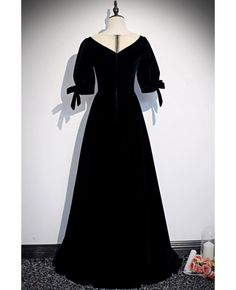 Get 10% off now! Buy modest long black velvet formal dress with sequined neckline at cheap price online. Free stable shipping and pro custom service since 2009. Velvet Formal Gown For Prom Season, Formal Velvet Gown For Prom Season, Formal Velvet Floor-length Gown, Black Velvet Dress For Formal Occasions, Floor-length Velvet Evening Dress For Formal Occasions, Formal Velvet Evening Dress, Formal Velvet Dresses For Prom Season, Black Velvet Evening Maxi Dress, Black Velvet Maxi Dress For Formal Occasions