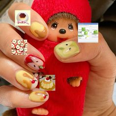 Finger Nail Designs, Apple Nails, Hello Nails, Hippie Nails, Really Cute Nails, Deep Winter, Kawaii Nails, I Love Nails, Dream Nails