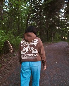 Don’t miss out! Join the waitlist to be the first to know when our Explore The Outdoors brown hoodie drops, only at VBRNCY. Sign up now!🌲🏔️🤎 Merch Design, Brown Hoodie, Summer 24, The Outdoors, The First, Sign Up, Design