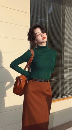 Mode Kimono, Fotografi Vintage, Classy Tattoos, Trendy Fall Outfits, Modest Fashion Outfits, Moda Vintage, 가을 패션, Casual Style Outfits, Cup Size