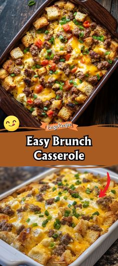 an easy casserole recipe with sausage and cheese