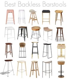 the best backless barstools