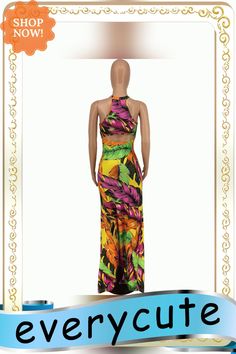 Elegant Print O Neck Sleeveless Vacation Dresses Vacation Dresses, 1 Million, Dresses