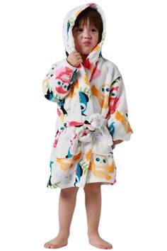 PRICES MAY VARY. The toddler bathrobe is made of high quality polyester material, which is super soft, comfortable, warm and absorbent without any harm to kid's skin. The warm material and the hooded design protects your child from cold. High-quality robe for your kid's comfort and cute cartoon design bring your kids a lot fun.The kids hooded robes have various colors for choosen. Choose the favourite color for your kids. Every pattern would be pretty loved by kids. Classic Kimono design and lig Toddler Bathrobe, Flannel Robe, Girls Robes, Kimono Design, Hooded Robe, Presents For Kids, Intelligent Design, Baby Warmer, Boys Hoodies