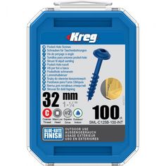 kreg screws 32 mm