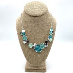 If you like wearing silver necklaces you have come to the right spot! This collection is for you!! Keep checking it as we will add more necklaces as we get them in!! Elegant Adjustable Nickel-free Turquoise Necklace, Gift-ready Adjustable Turquoise Sterling Silver Necklace, Blue Nickel-free Crystal Necklace As Gift, Silver Multi-stone Turquoise Necklace As A Gift, Luxury Silver Multi-stone Turquoise Necklace, Silver Necklaces, This Is Us, Blue, Silver