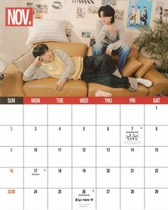 ATEEZ 2025 Season's Greetings Desk Calendar Scans