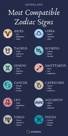 the zodiac signs are shown in different colors and sizes, including one for each sign