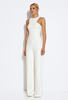 AQ/AQ | Jumpsuits | Shop women's jumpsuits, trouser suits Jumpsuit Formal Wedding, Jumpsuit For Wedding Guest, Classy Jumpsuit, Jump Suits, Evening Jumpsuit, Bridal Jumpsuit, Chique Outfits, Wedding Jumpsuit, White Jumpsuit