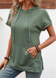 Color:Sage Green;Size:S;Size:M;Size:L;Size:XL;Size:2XL;Package Contents:1 X T Shirt;Occasion:Other;Style:Casual; Cheap Green Polo Shirt, Cheap Short Sleeve Tops With Pockets, Cheap Short Sleeve Polo Shirt, Khaki Cotton Top For Loungewear, Casual Crew Neck Top With Pockets, Casual Tops With Pockets And Crew Neck, Casual Khaki Tops With Pockets, Casual Stretch Top With Pockets, Green Short Sleeve Tops For Fall